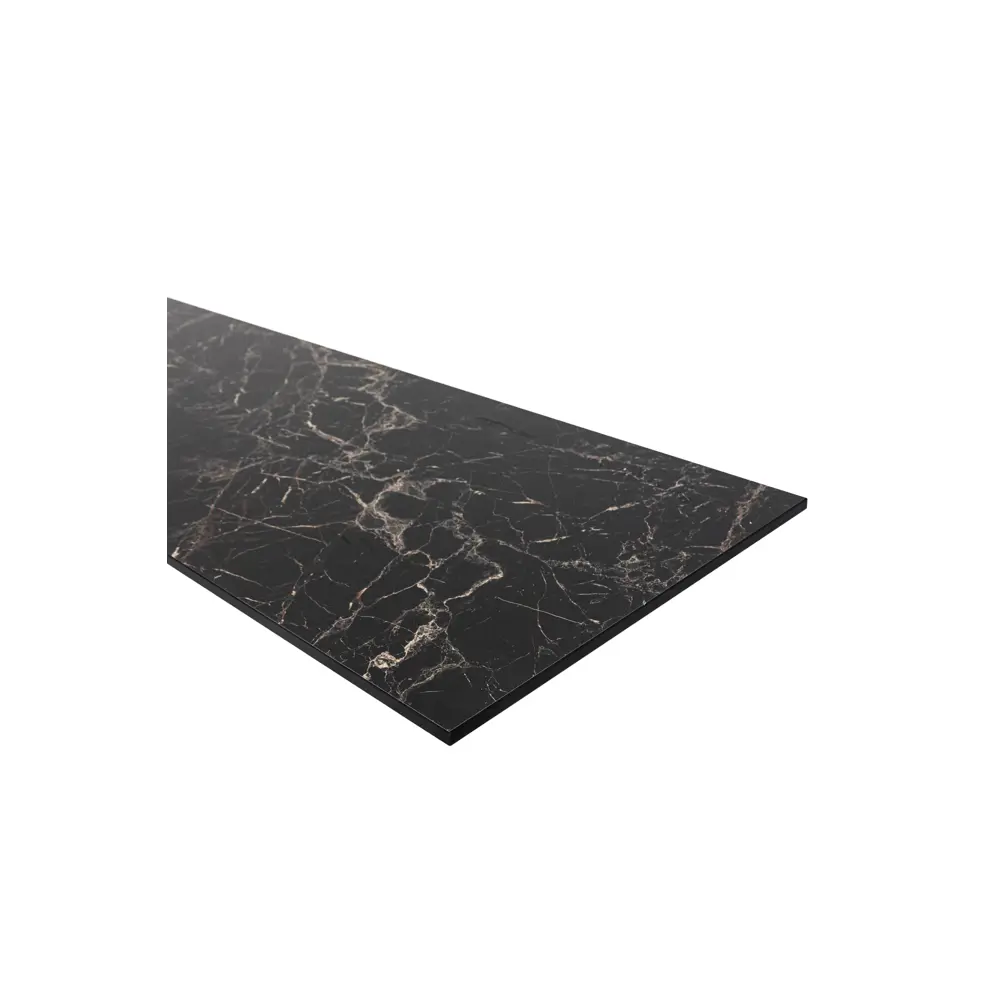 Столешница кухонная Мрамор 120x80x1.6 см HPL-пластик цвет черный Santreyd STLM-2127718 - Вид №5
