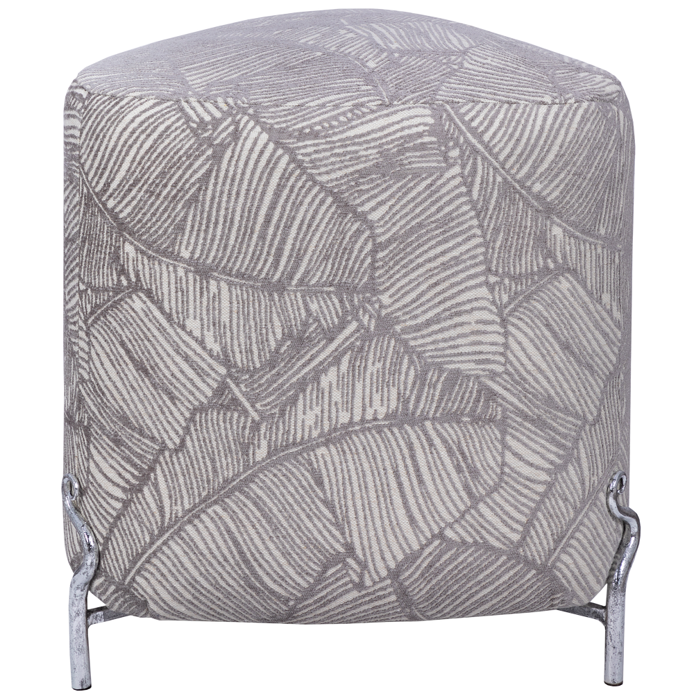 14033 Банкетка Авиньон Грей Серебро BOGACHO 4627174553963