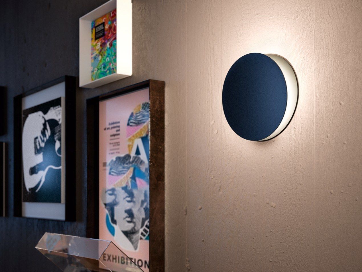 Металлический светодиодный настенный светильник Linea Light Group YO-YO_W ARCH-00149730