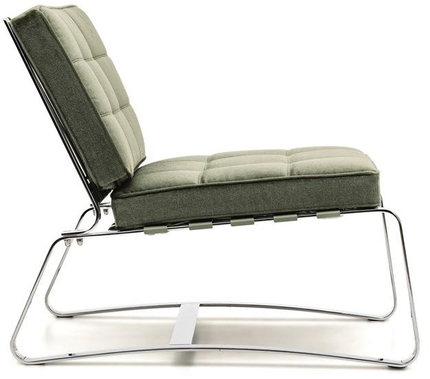 Minotti Стеганое кресло-санки из ткани sun-id-1356500 - Вид №2