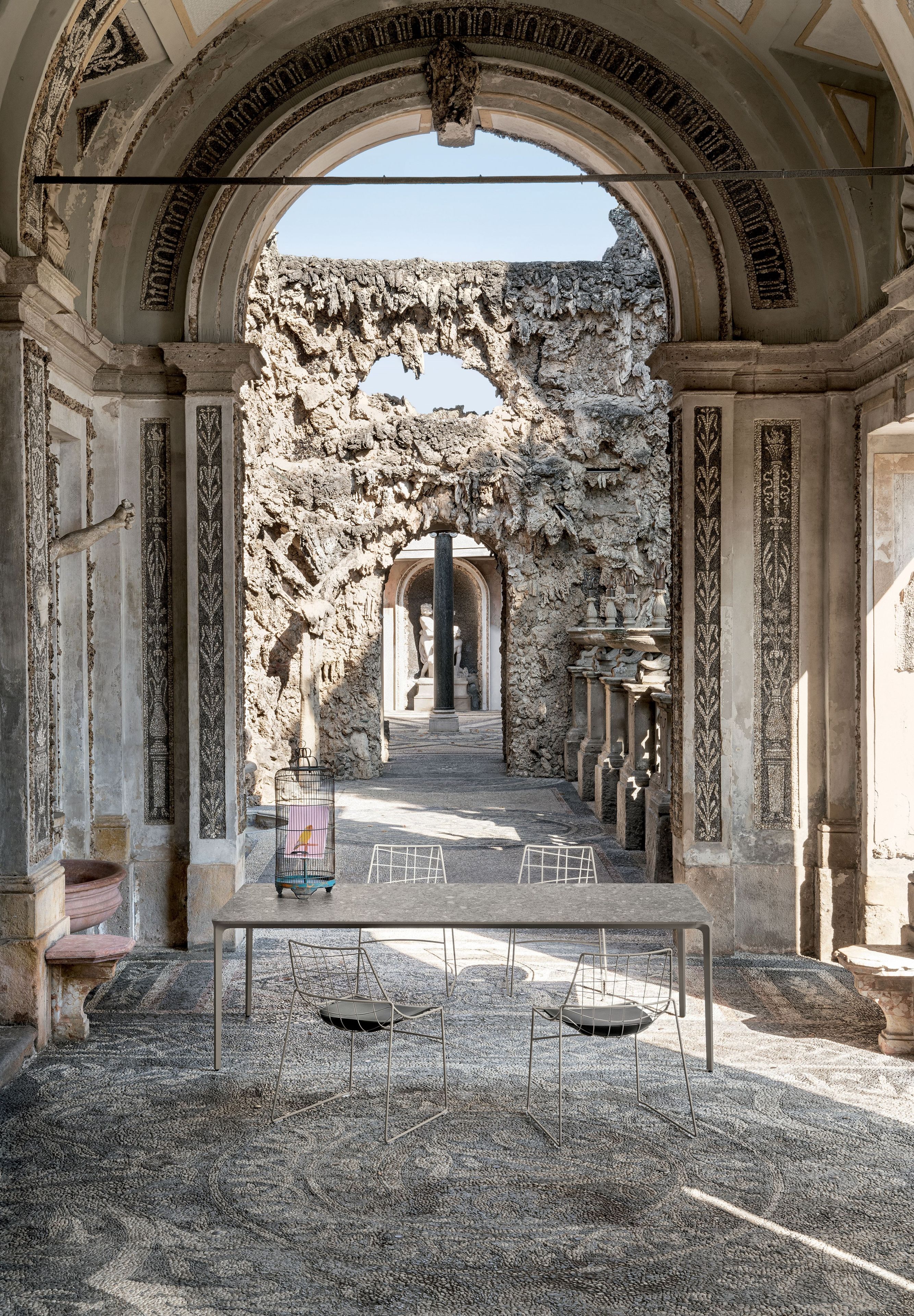 Штабелируемый металлический стул Sovet Italia KEYAH ARCH-00076046 - Вид №12