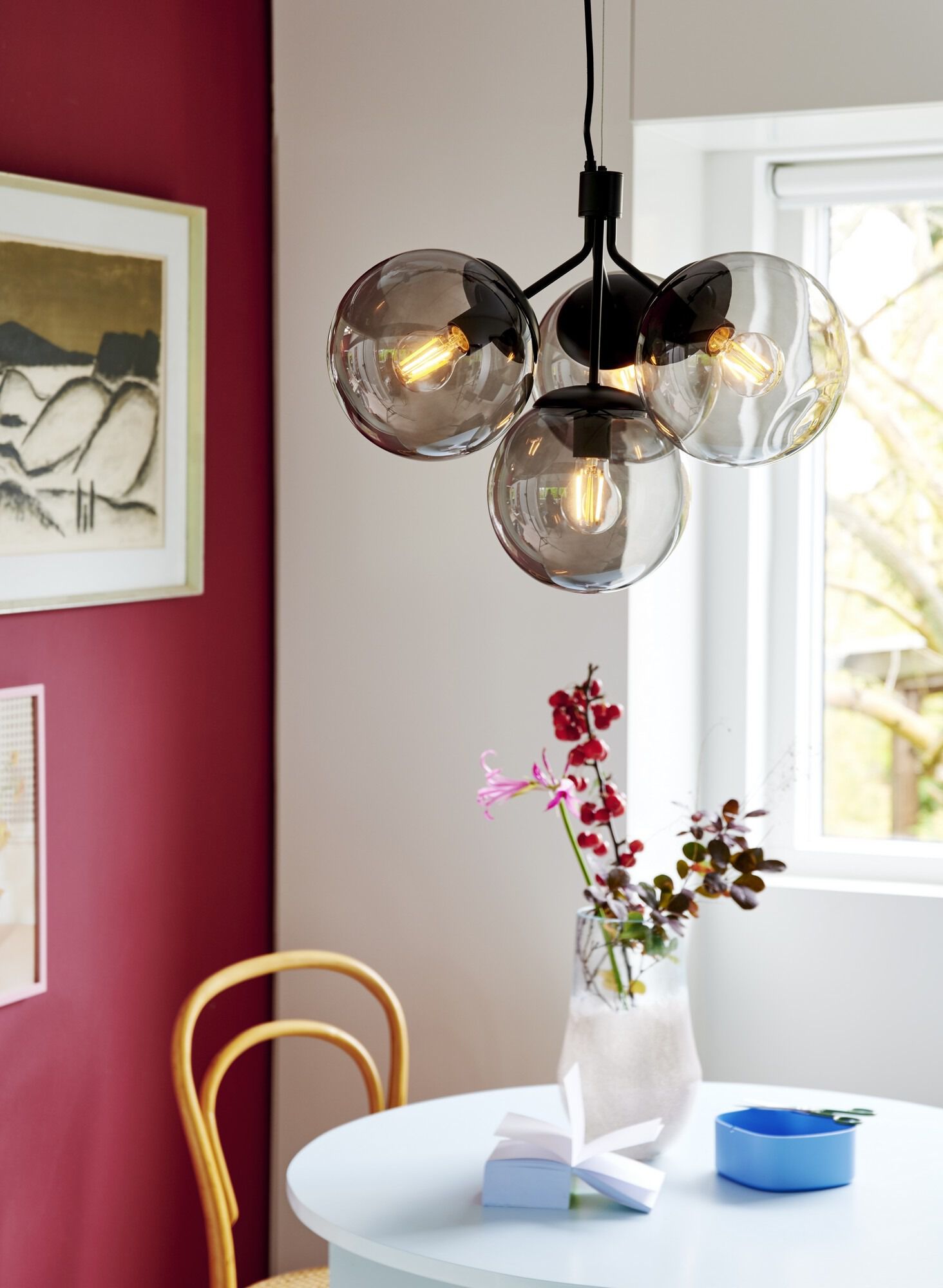 Стеклянный и металлический подвесной светильник Nordlux Ivona ARCH-00143520 - Вид №2