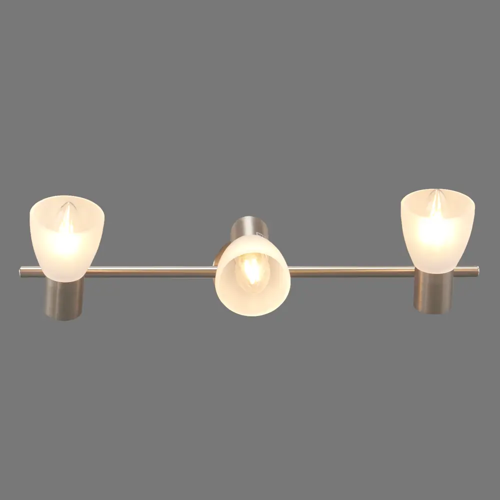 Спот поворотный City, 3 лампы, 7 м², цвет никель 18714255 STLM-2183155 J-LIGHT  - Вид №2