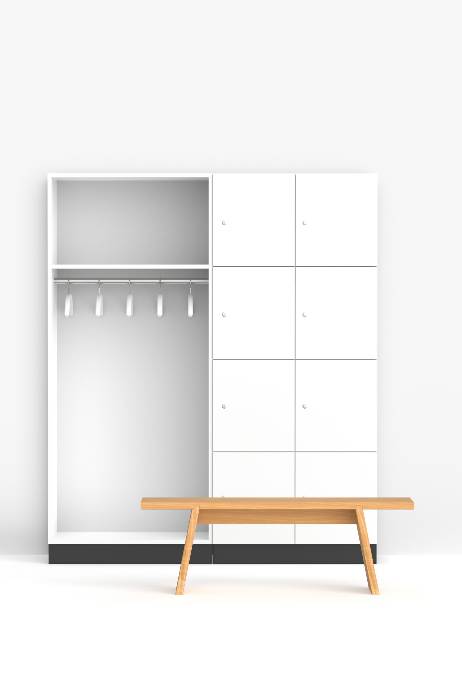 Вешалка для одежды из ДСП FUNCTIONALS Aquarius H ARCH-00128944 - Вид №7