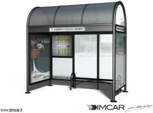 DIMCAR Стальное навес для автобусной остановки Elite