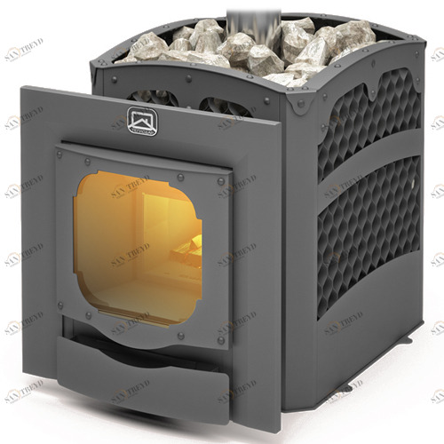 Печь для бани  Теплодар Былина-Сетка 18Ч Панорама 6728