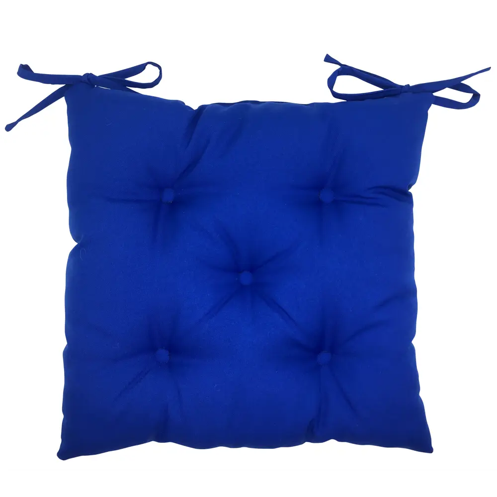 Подушка на сиденье 45x45 см цвет сине-белый Santreyd STLM-2098589 - Вид №1