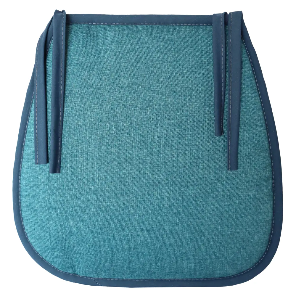 Галета Савана 38/27x40x3 см цвет бирюза LINEN WAY Подушка для стула STLM-2016729