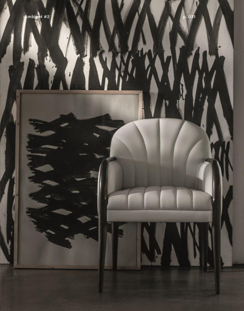 Tirolo Кожаное кресло с подлокотниками Parigi 038 po - Вид №2