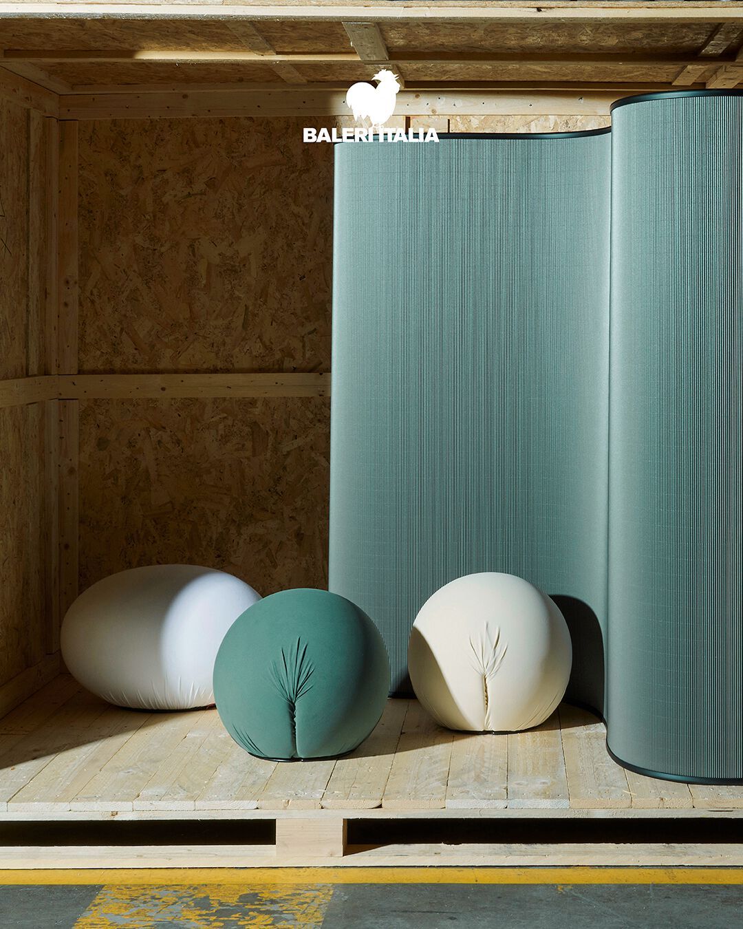 Круглый пуф из ткани BALERI ITALIA Tato ARCH-00106598 - Вид №8