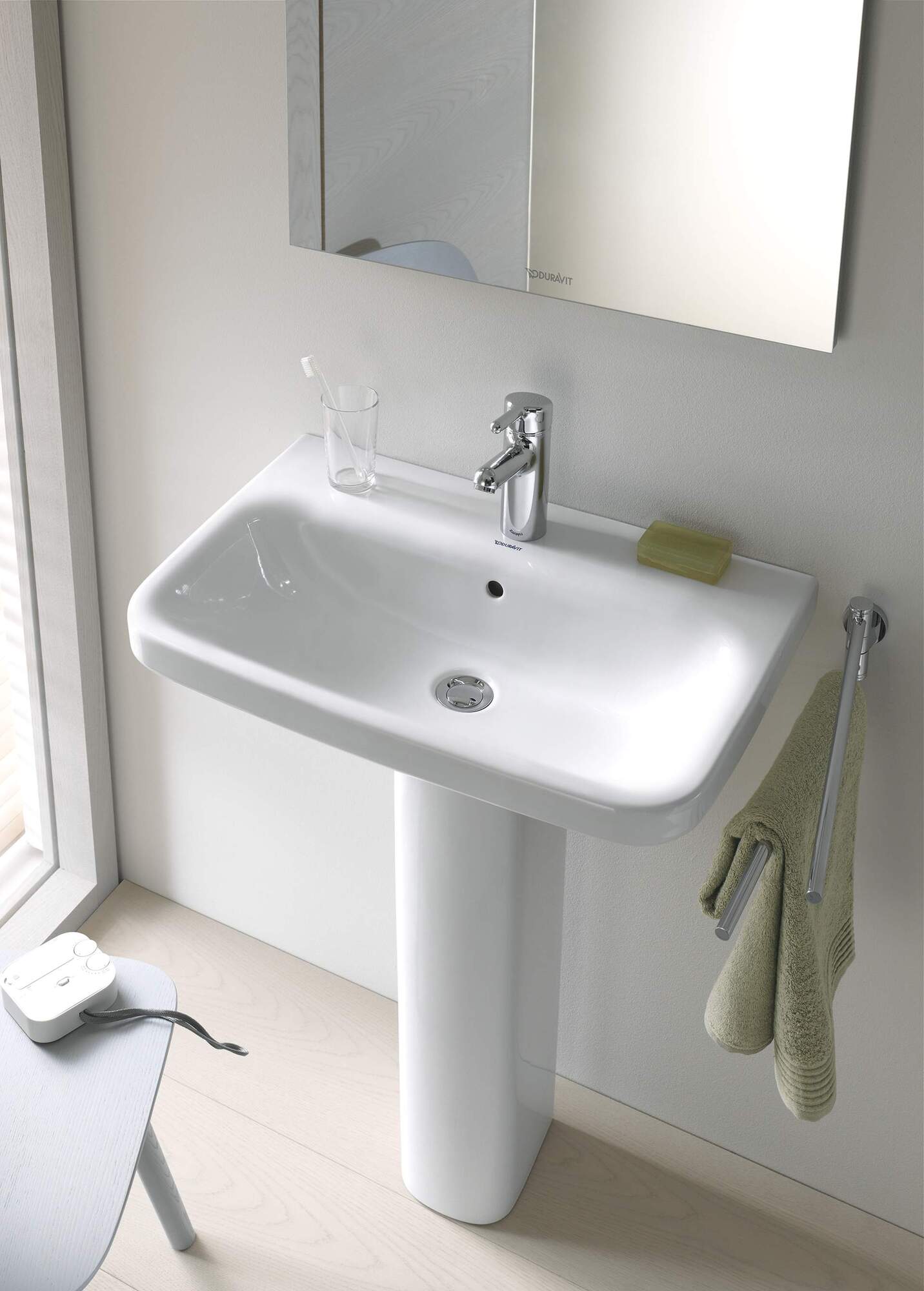 2319600030 Напольная раковина стоящая овальная Duravit Durastyle - Вид №4