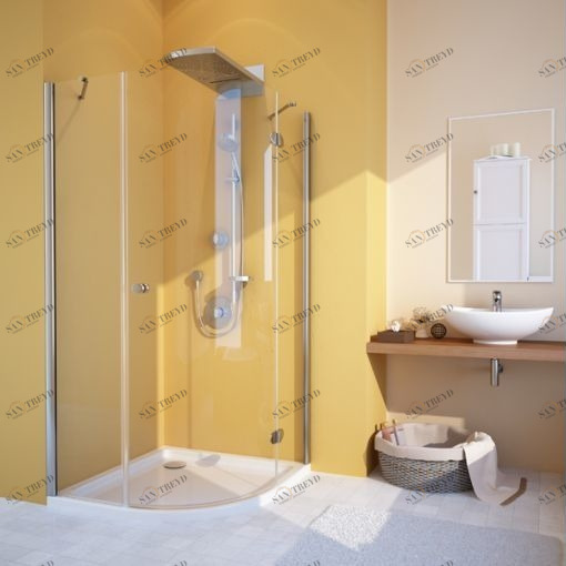 Душевая кабина 95x95 GK-101 GUTEWETTER LUX MELIORI 95X95GK101
