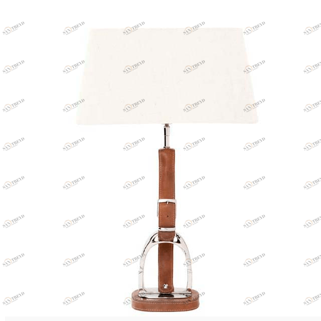 Настольная лампа Olympia Equestrian от Eichholtz Коричневый 106569 EICHHOLTZ КЛАССИЧЕСКИЕ 061895 Белый;коричневый 