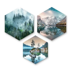 Картина на МДФ Скандинавия 45x52 см 3 шт