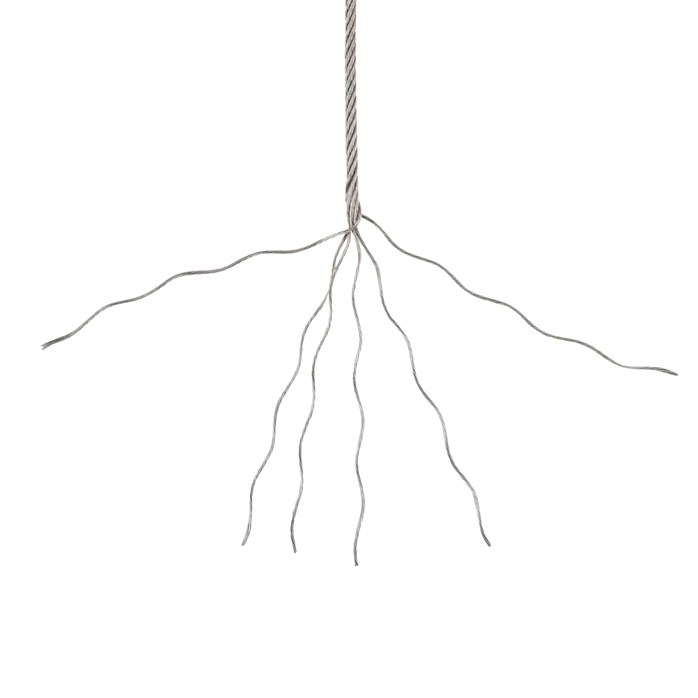 Трос Standers нержавеющая сталь А4 DIN 3055 2 мм цвет серебро 25 м/уп STLM-2011777 - Вид №5