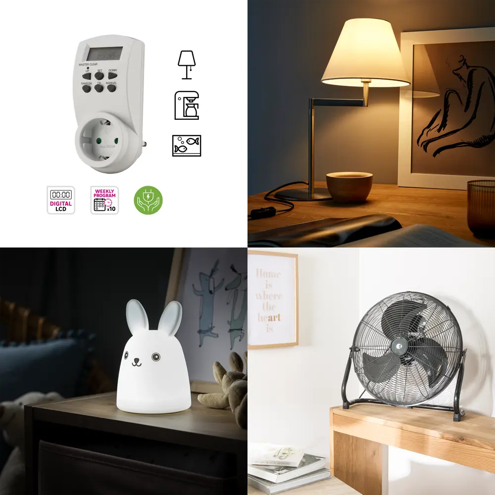 Таймер электронный Lexman 3600 Вт IP20 STLM-2096910 - Вид №6