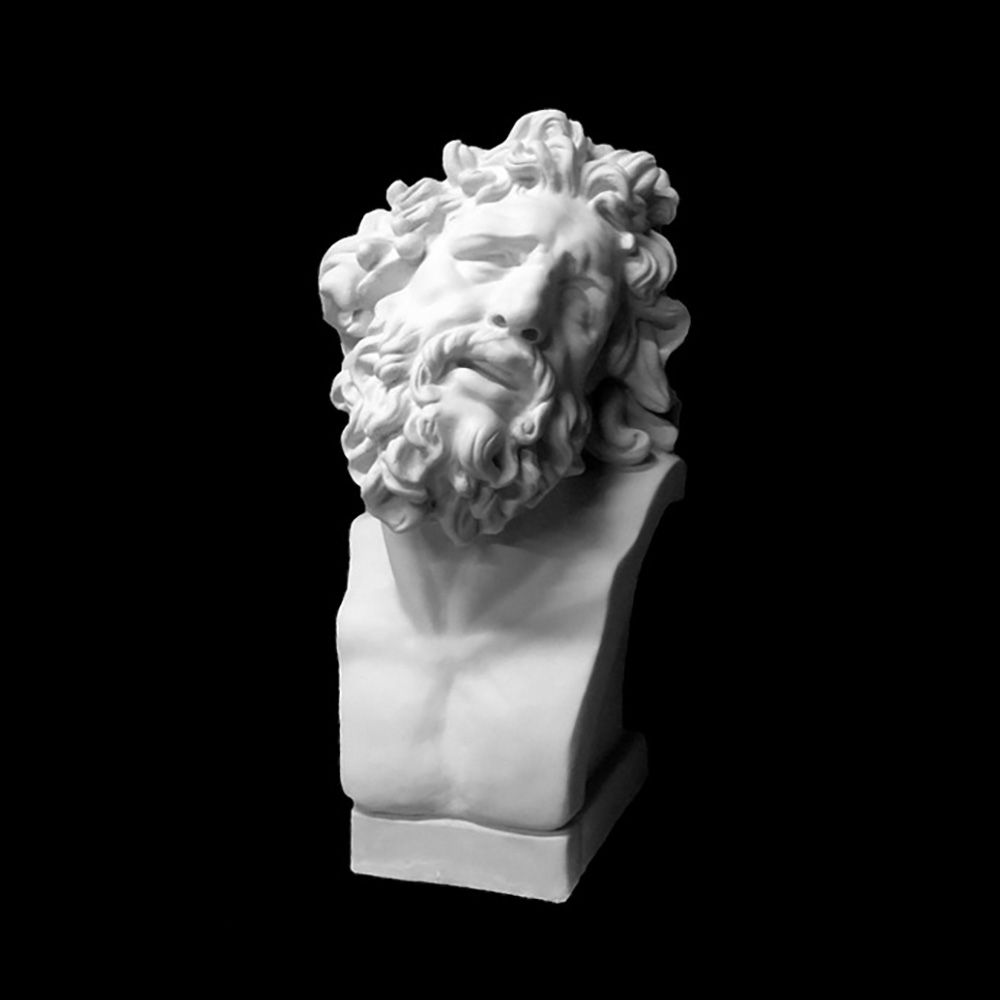 10-149 Бюст Лаокоон гипс 28х30х55 см Santreyd 