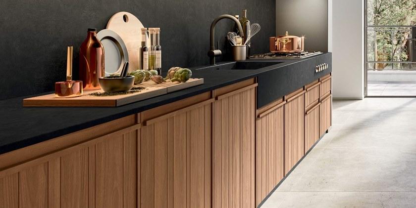 Composit Линейная деревянная кухня Pepper sun-id-1384503 - Вид №2