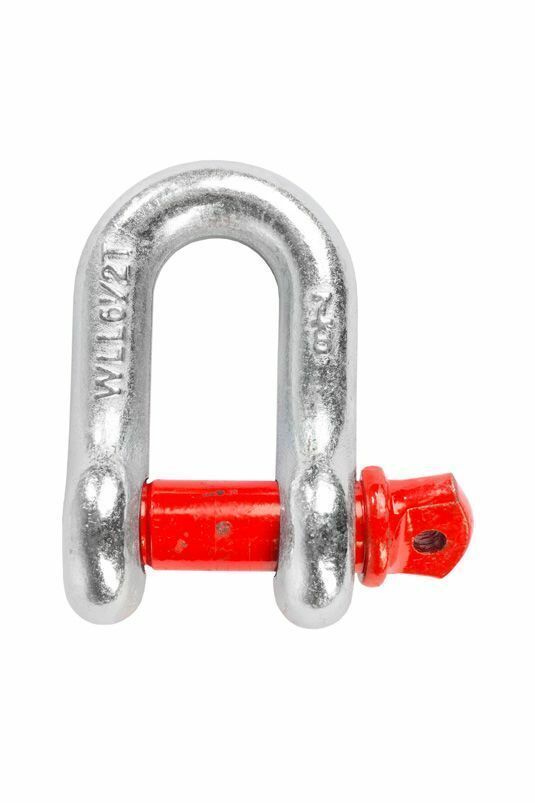 Скоба прямая TOR (G210) 6,5т сталь 123655