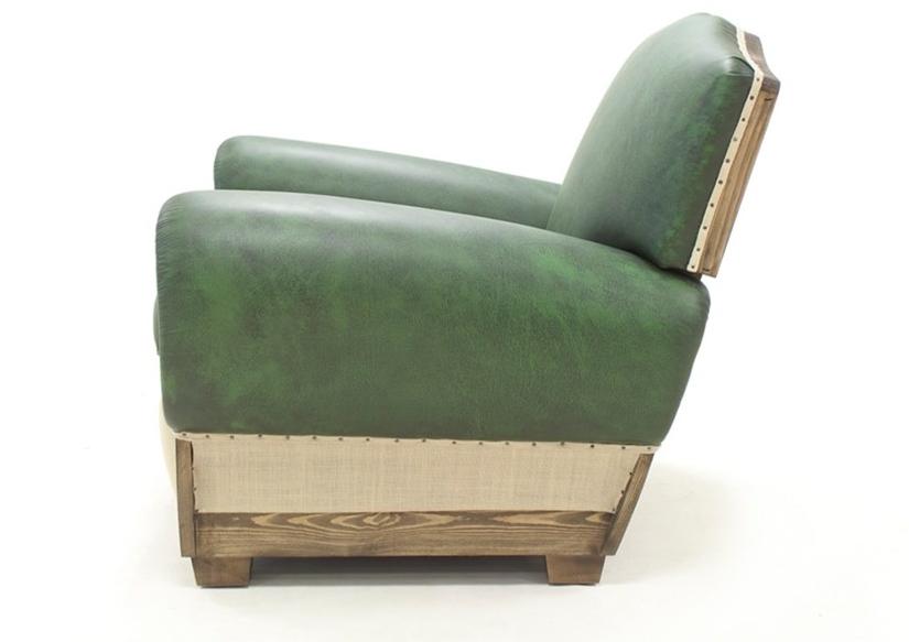 CREARTE COLLECTIONS Кожаное кресло с подлокотниками  6  - Вид №2