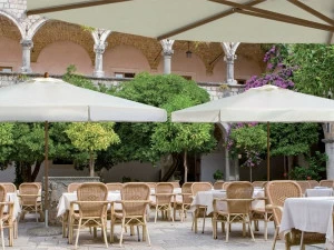 Scolaro Parasol Квадратный зонт ироко с телескопической застежкой Palladio C3040 pat/c4040 pat