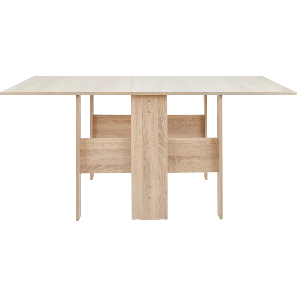 Стол-книжка раскладной 23.2-163x80x75 см прямоугольный ДСП цвет сонома Santreyd STLM-2021999 - Вид №17