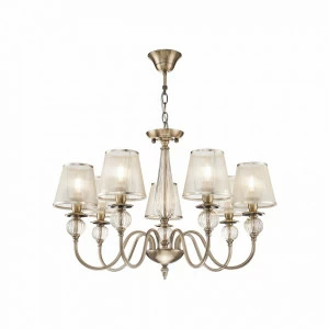 Люстра подвесная бронзовая, 7 плафонов Inessa FR2685PL-07BZ FREYA ДИЗАЙНЕРСКИЕ, CLASSIC 00-3956409 Бронза