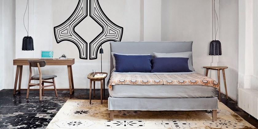 Gervasoni Кровать с мягким изголовьем Up sun-id-1453813 - Вид №2