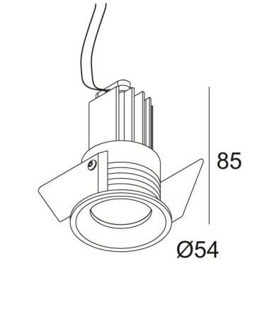 Утопленный металлический светодиодный наружный прожектор Deltalight Reo ARCH-00132532 - Вид №7