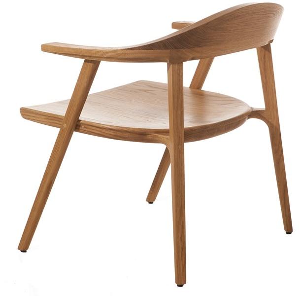 BassamFellows Кресло из массива дерева с подлокотниками Mantis Cb-250+cb-206 - Вид №1