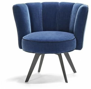 Borzalino Кресло обитое бархатом Diva