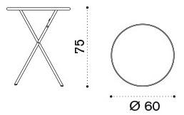 Ethimo Складной садовый стол Flower Flto4000 - Вид №6