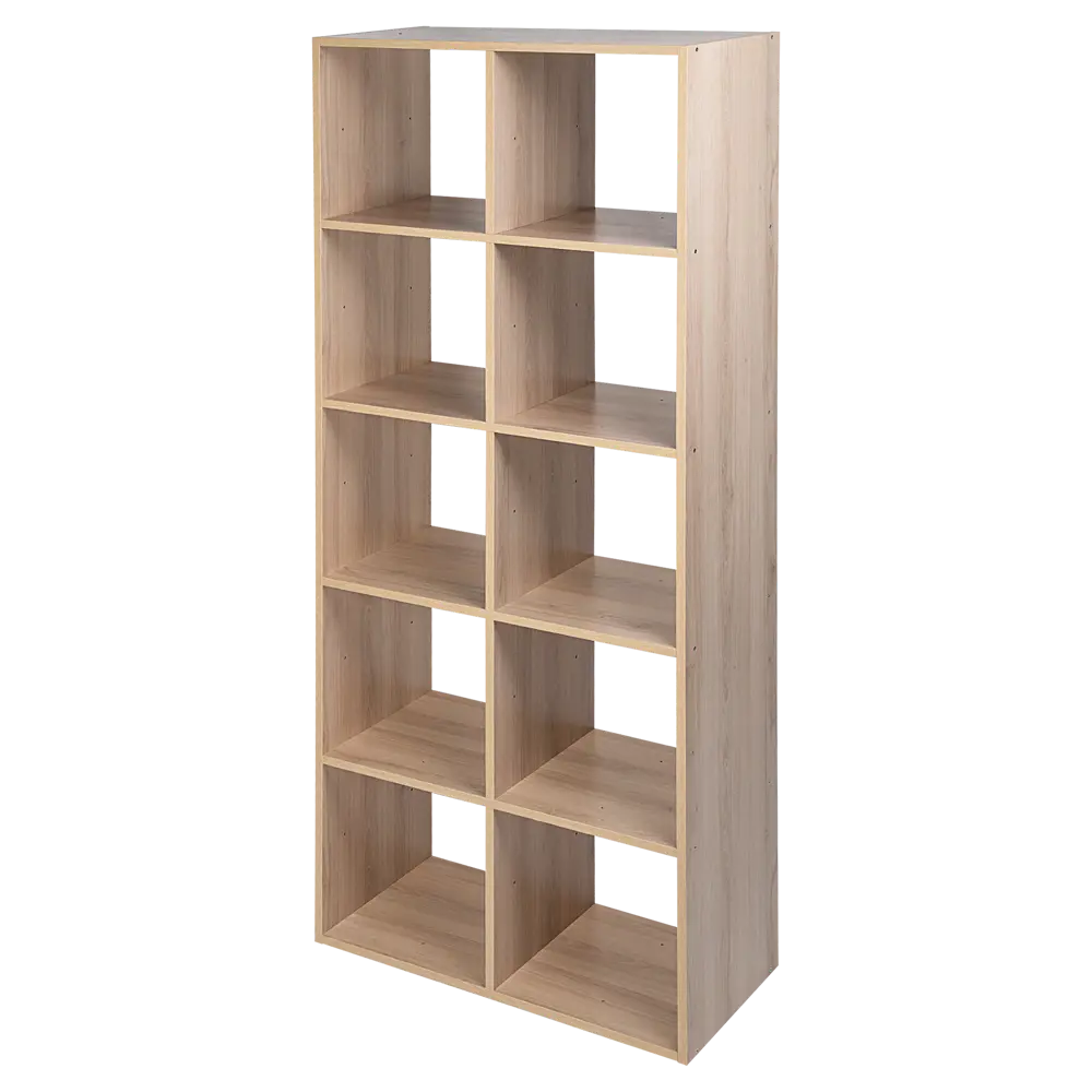 Стеллаж KONSENSA Руан 10 секций 70x173x31.7 см ЛДСП цвет дуб комано STLM-2176079 - Вид №4