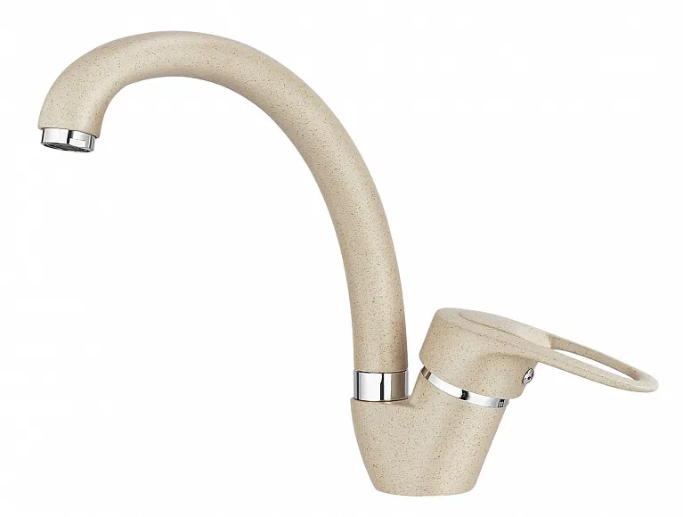 ST-03, БЕЖЕВЫЙ, СМЕСИТЕЛЬ КУХОННЫЙ GRANULA Standart 03-ST-ST39 - Вид №1