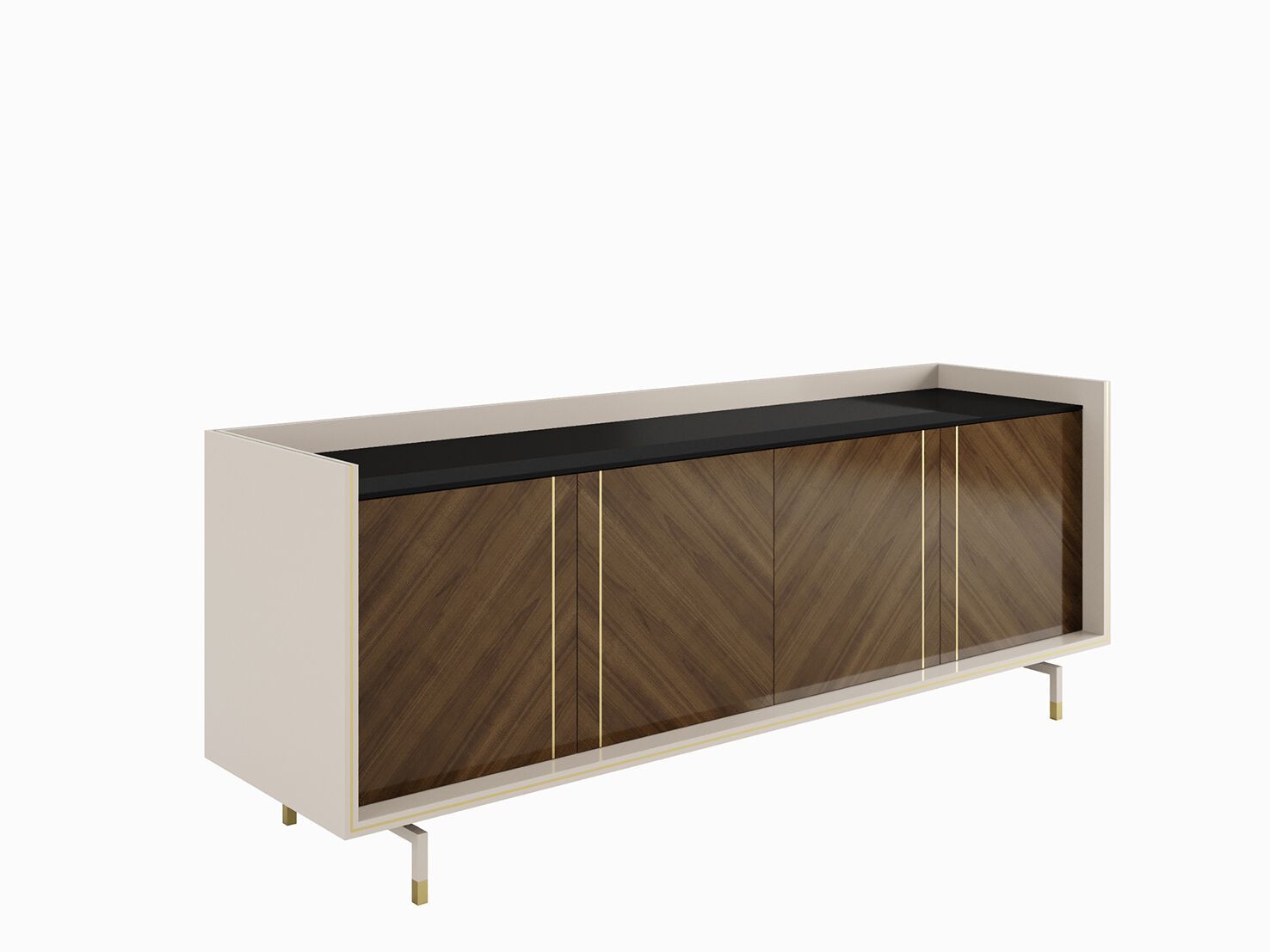 Деревянный шкаф с распашными дверями Casa Magna COOPER ARCH-00025016 - Вид №2