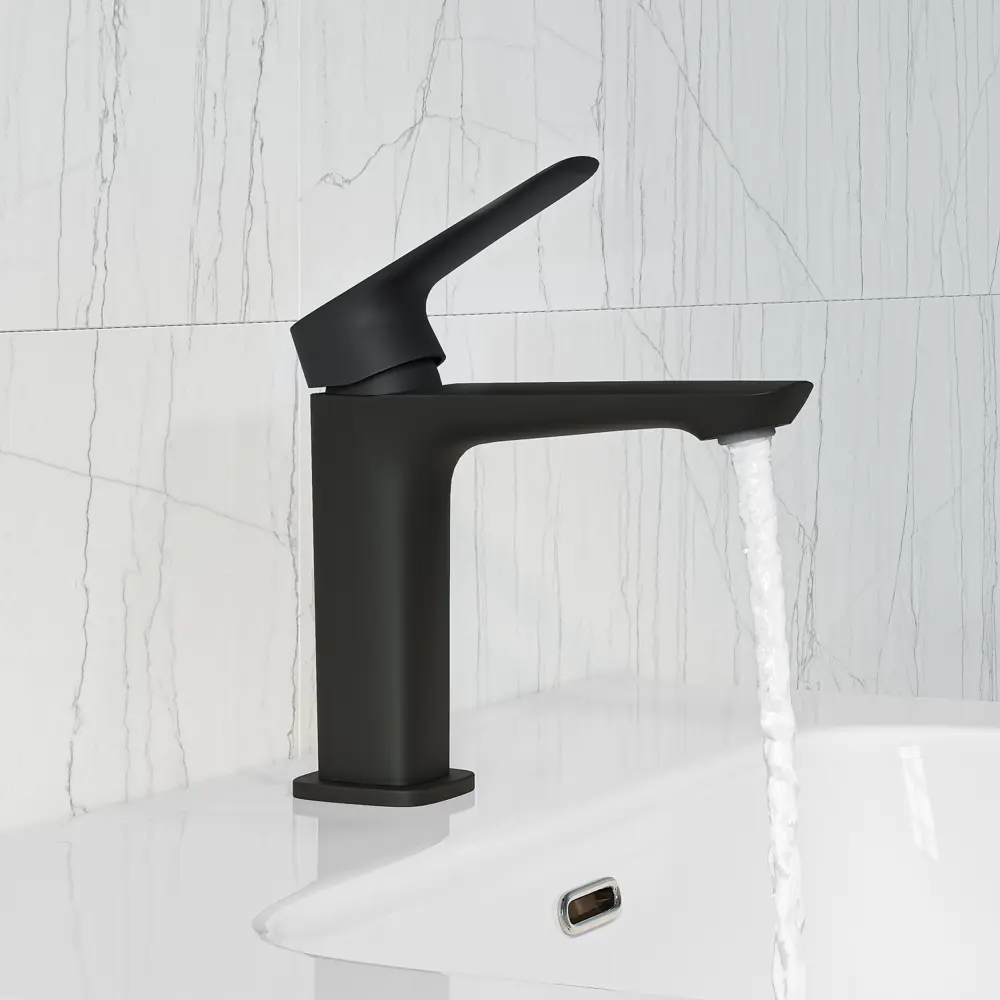 Смеситель для раковины Iddis Token черный матовый 89424263 STLM-1585193 - Вид №4