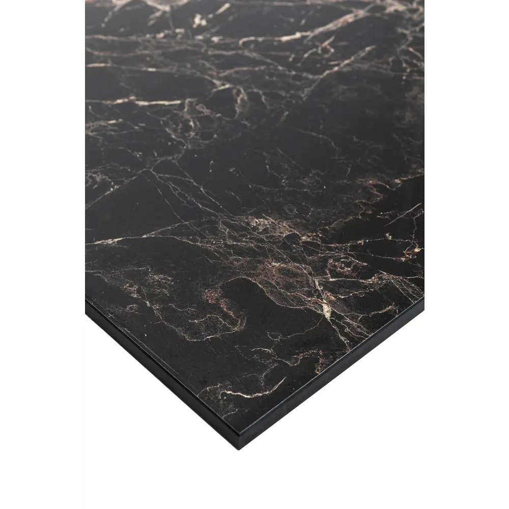 Столешница кухонная Мрамор 120x80x1.6 см HPL-пластик цвет черный Santreyd STLM-2127718 - Вид №2