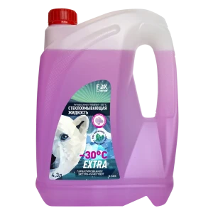 Зимняя стеклоомывающая жидкость без метанола Fox Chemie -30°C 4.3 л