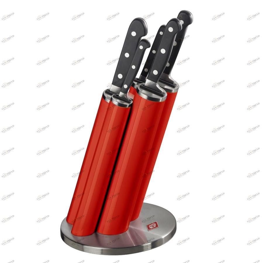 Набор из 5 ножей, красный Wesco 32271102