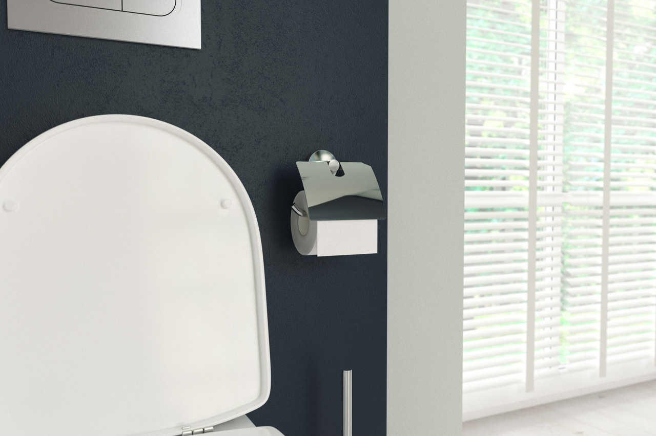 HAR 048 Держатель туалетной бумаги с крышкой ARTWELLE Harmonie - Вид №2