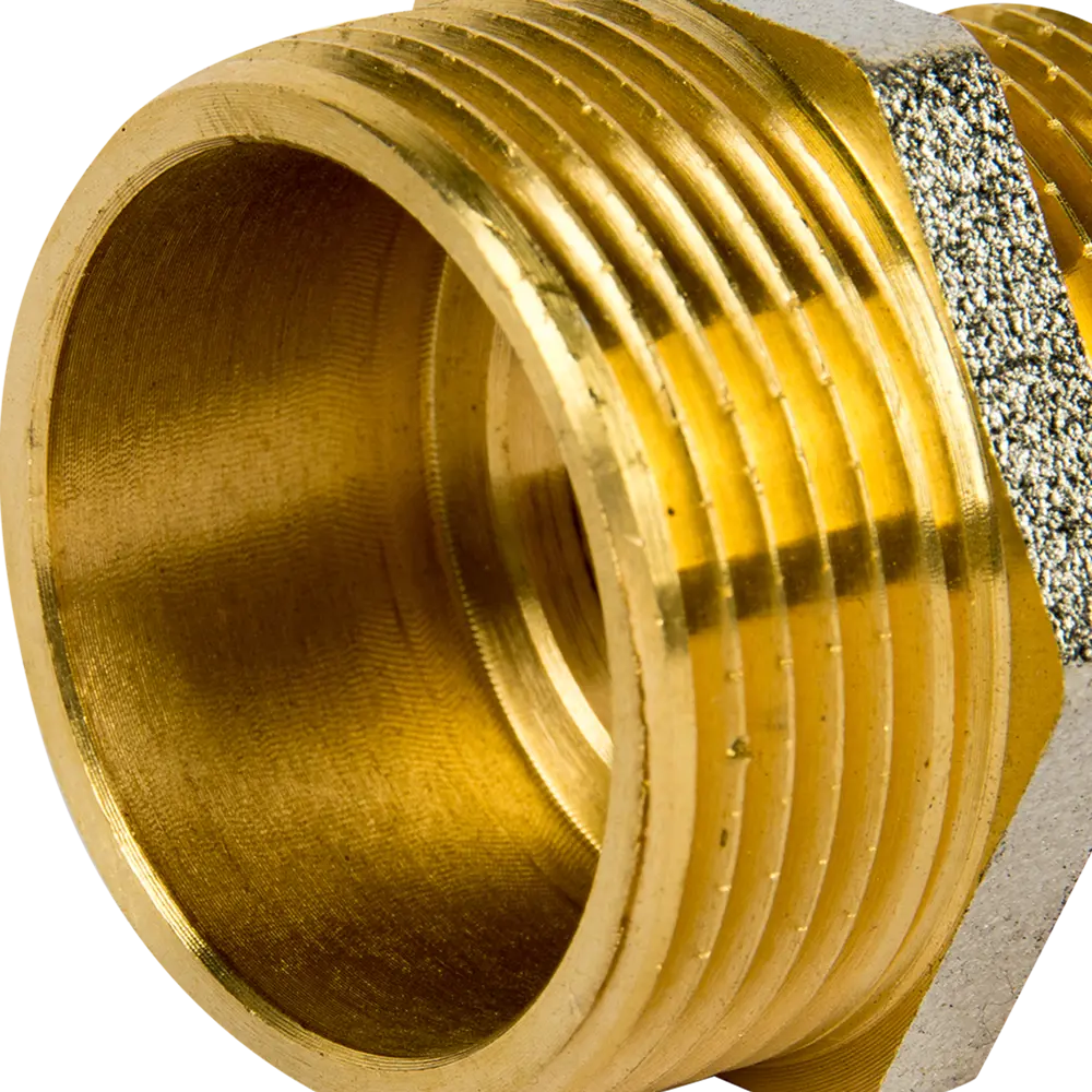 Ниппель переходной 1 1/4"x1" НР мм никелированная латунь 027-8977 Santreyd STLM-2060085 - Вид №2