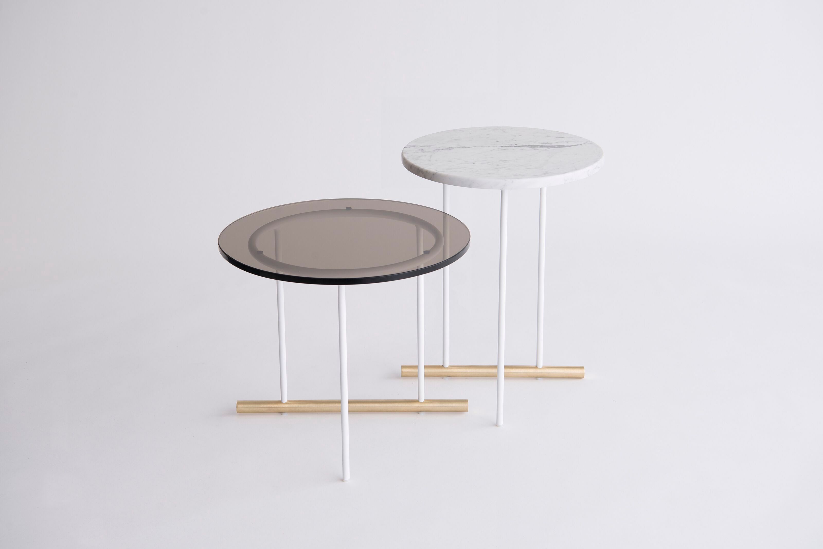 Круглый мраморный журнальный столик Phase Design Icon ARCH-00062532 - Вид №1