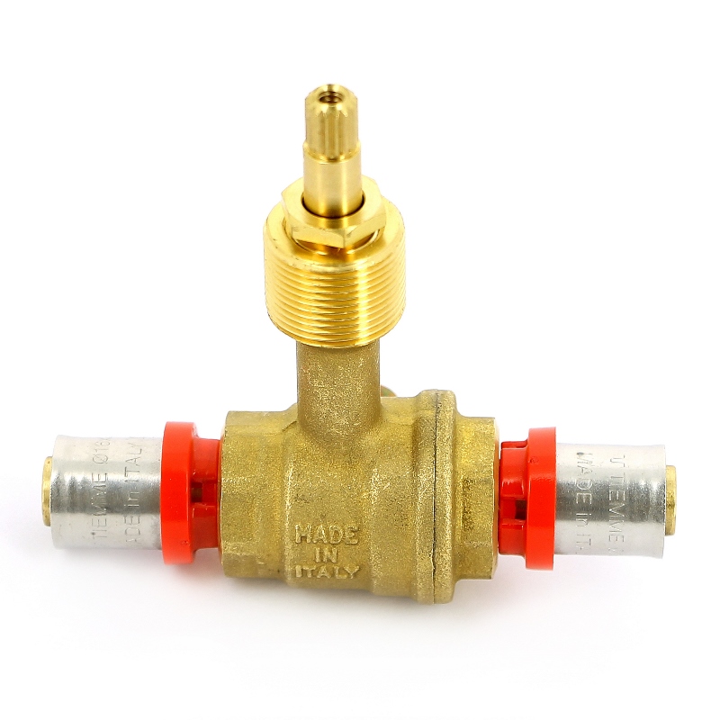 Кран пресс без ручки для монтажа в стене TIEMME 16 1680002