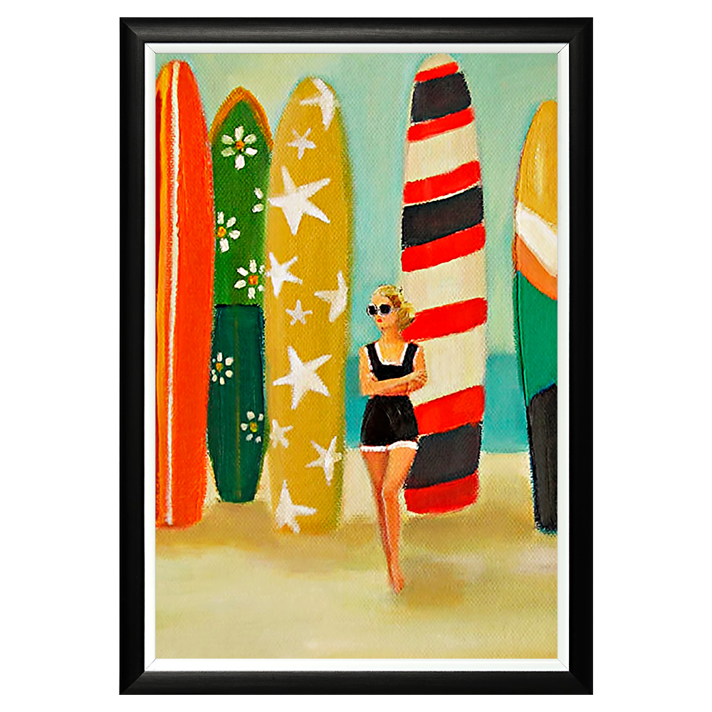 828199956_1818 Арт-постер "Бегущая по волнам" Object Desire 