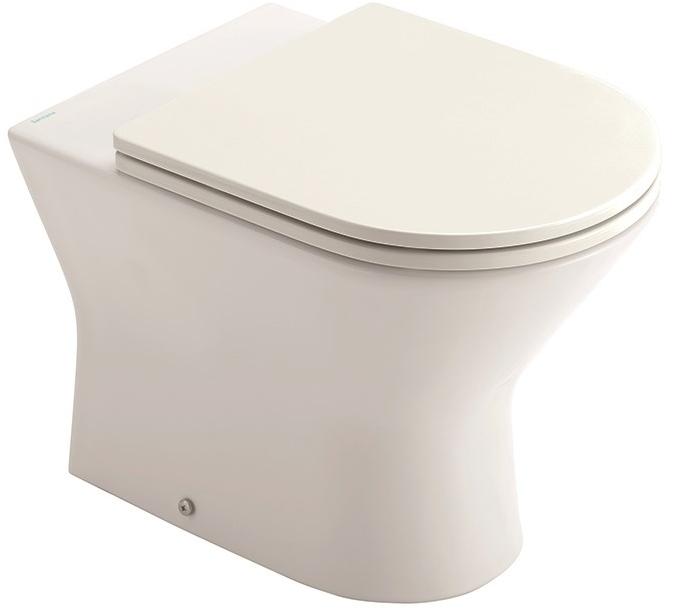 Набор Sanitana приставной INFANTIL: чаша BTW + крышка белая S10013123300000;S80007332900000