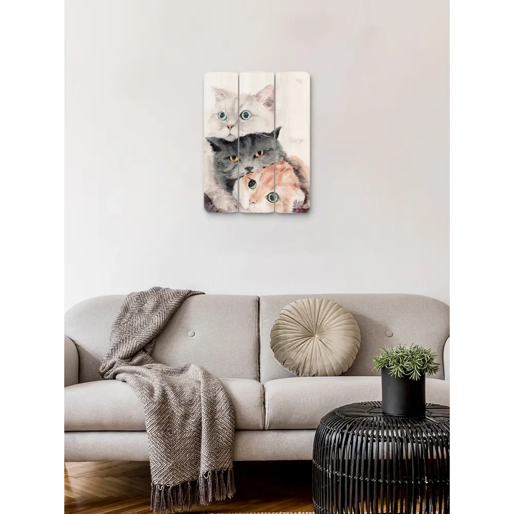 Картина на МДФ Котята 30x40 см POSTERMARKET STLM-2013117 - Вид №4