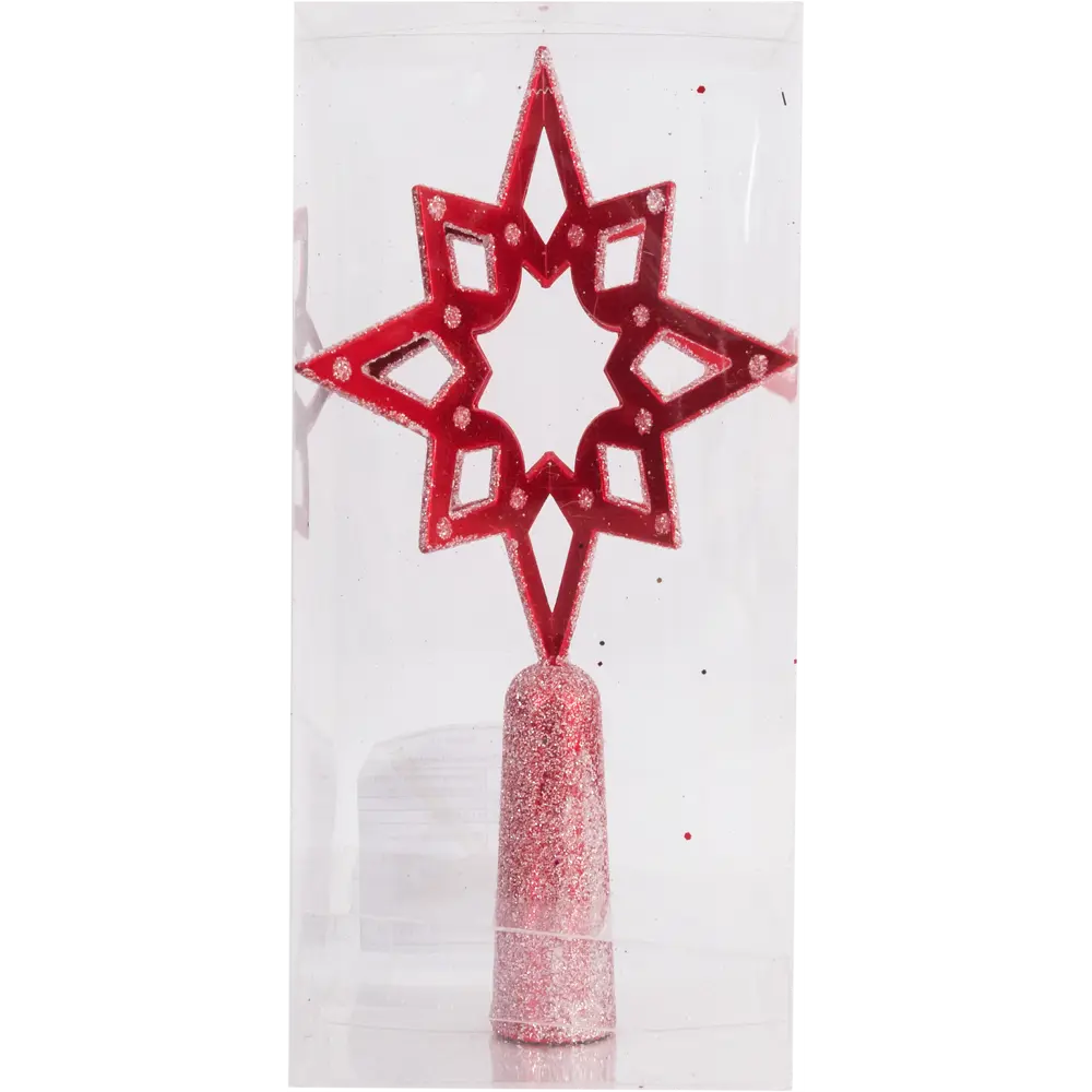 Верхушка на елку «Европейская» h19 см красный Santreyd STLM-2026870 - Вид №2