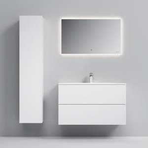 M70AFHX1002WG База под раковину подвесная 100 см ящики push-to-open цвет: белый гля AM.PM Spirit 2.0