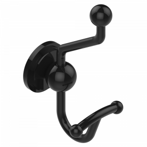 G2H-510A Крючок для халатов двойной Thg-paris Le 9 Howlite Покрытие PVD бронза