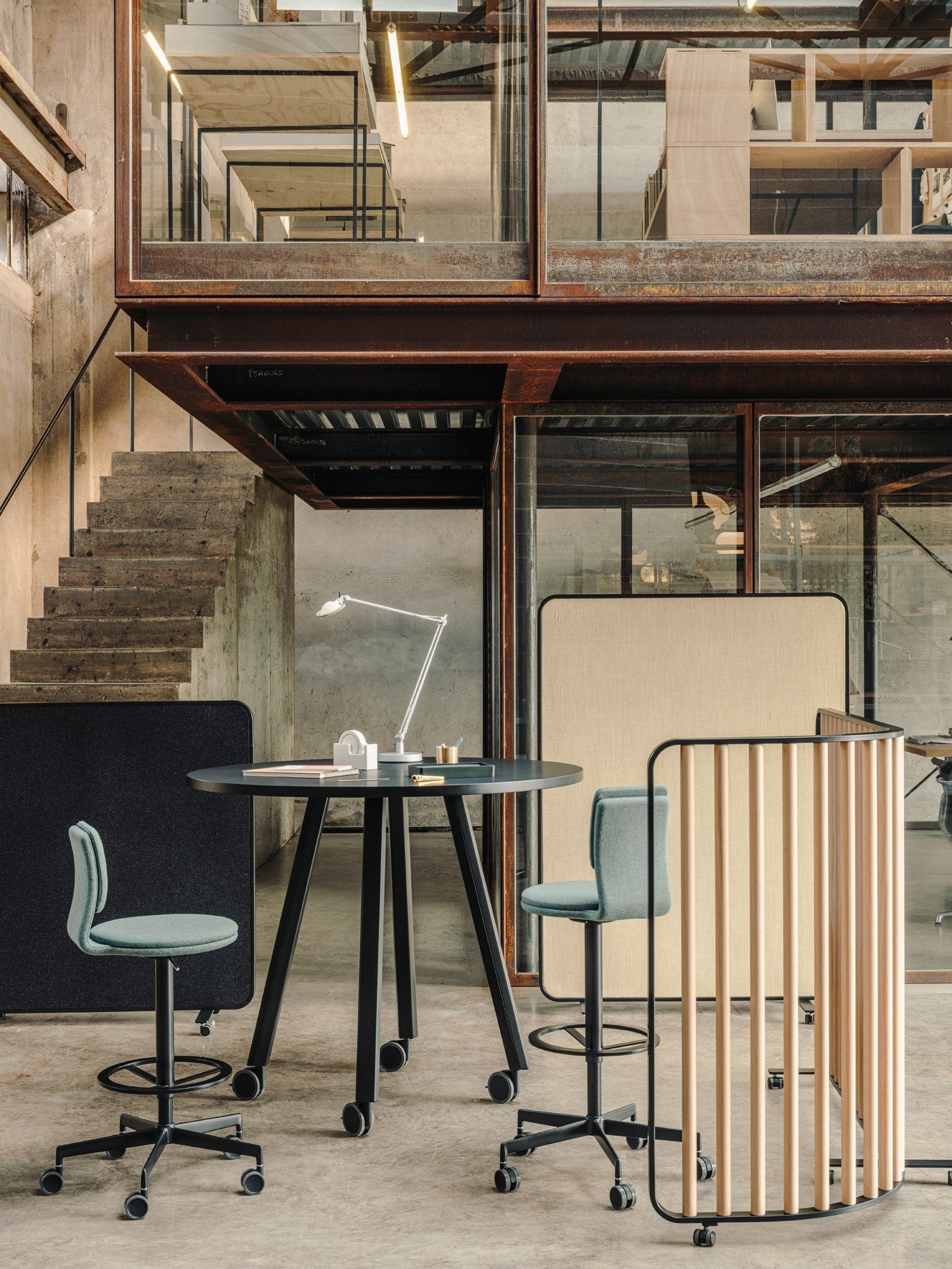 Вращающееся кресло с колесами Lapalma лаборатория ARCH-00073499 - Вид №7